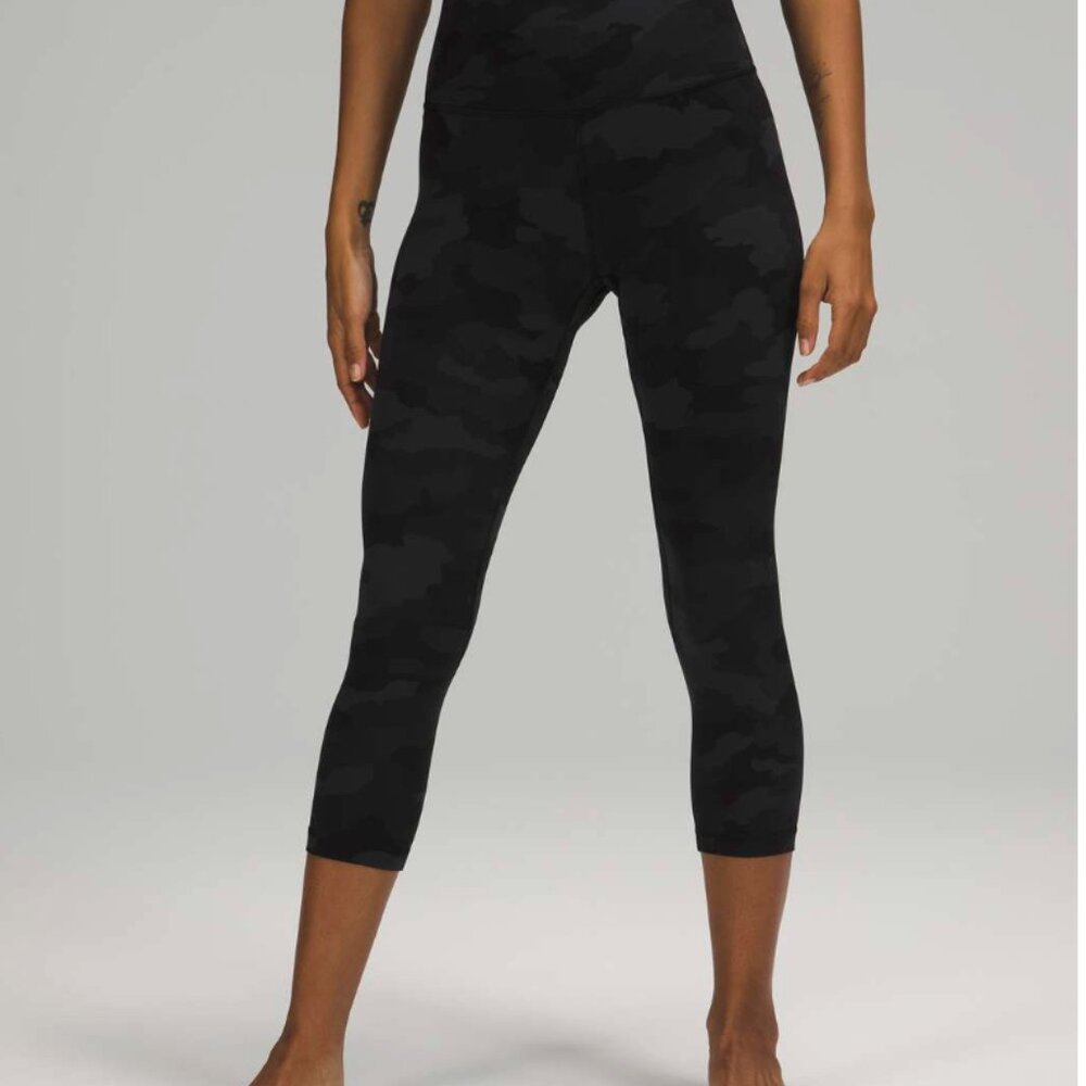 Lululemon Align High Rise Nulu™ Crop 21" Camo